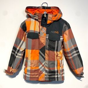 Nanö Hooded Polar Fleece Lined Kids Jacket / 6X